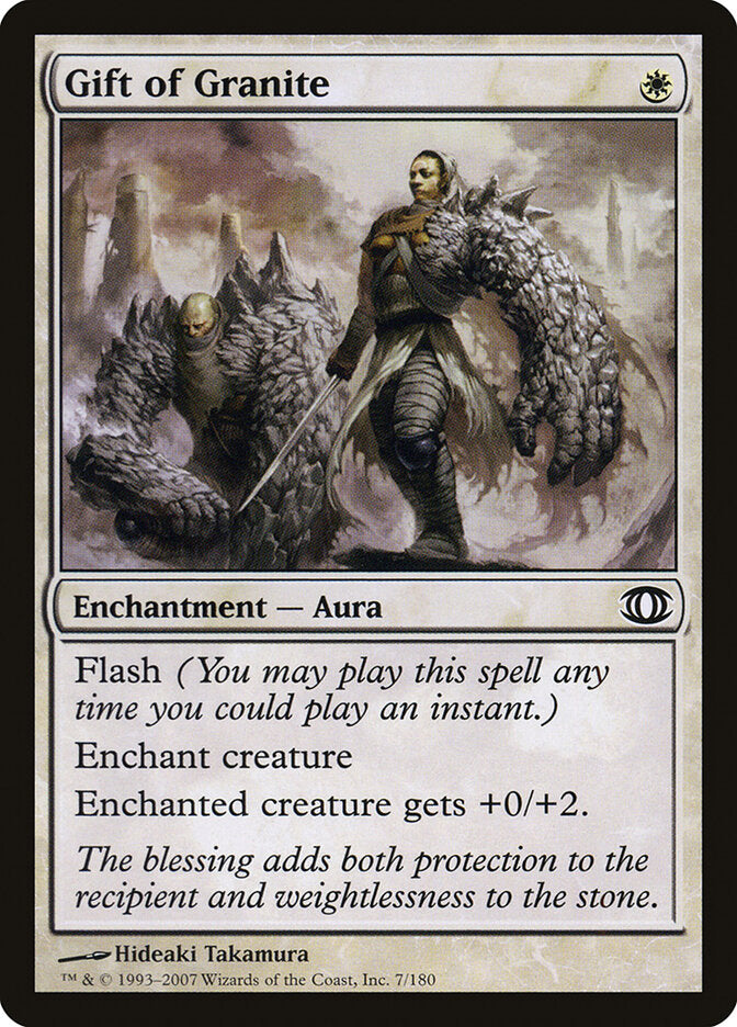 Gift of Granite, Future Sight Card Art