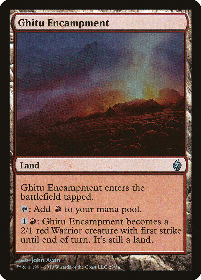 Ghitu Encampment - Foil