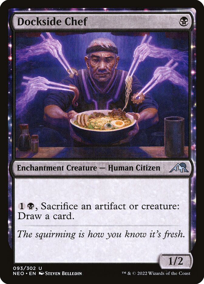Dockside Chef, Kamigawa: neon dynasty Card Art