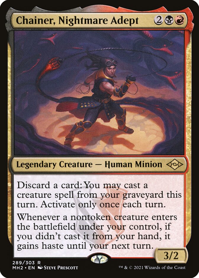 Chainer, Nightmare Adept, Modern horizons 2 Card Art