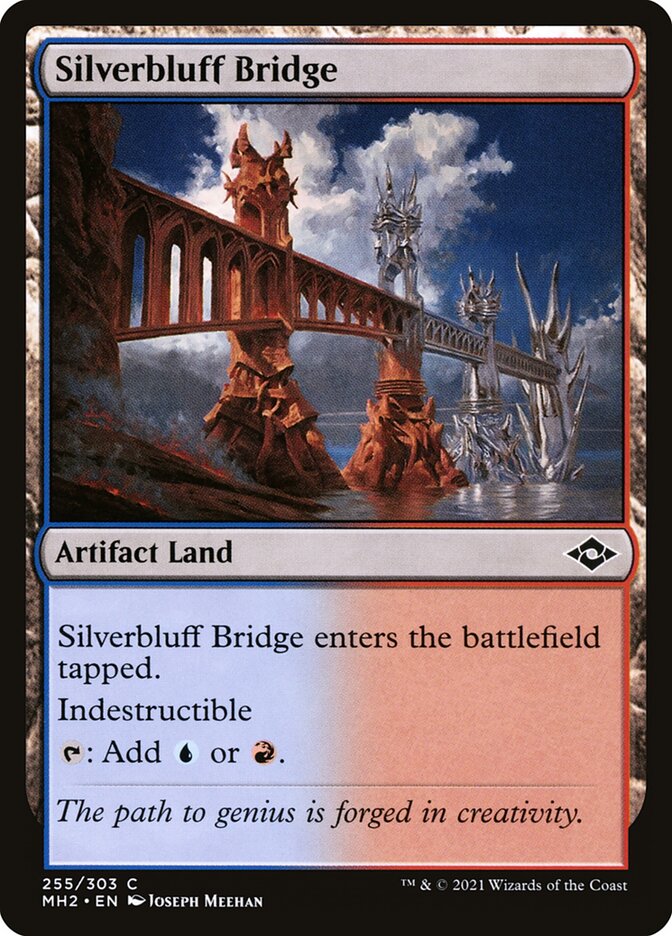 Silverbluff Bridge, Modern horizons 2 Card Art