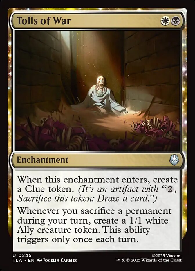 Tolls of War, Avatar: The Last Airbender Card Art