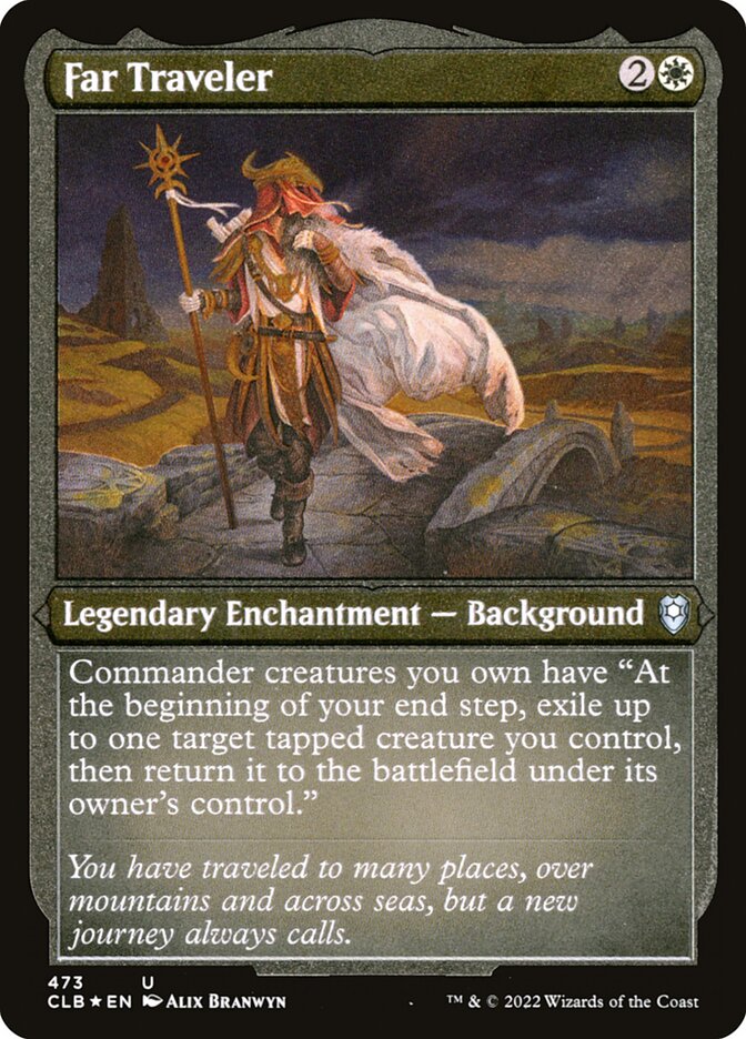 Far Traveler - Etched Foil