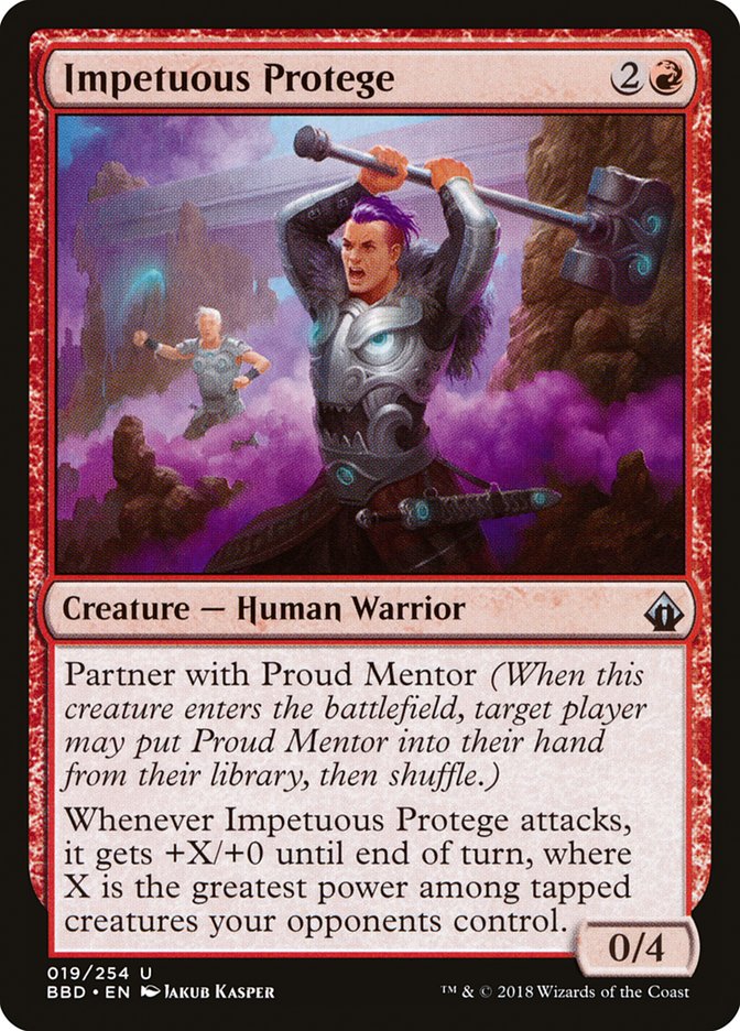 Impetuous Protege, Battlebond Card Art