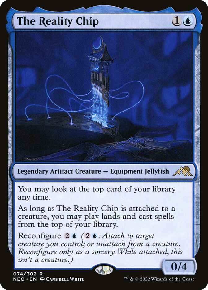 The Reality Chip, Kamigawa: neon dynasty Card Art