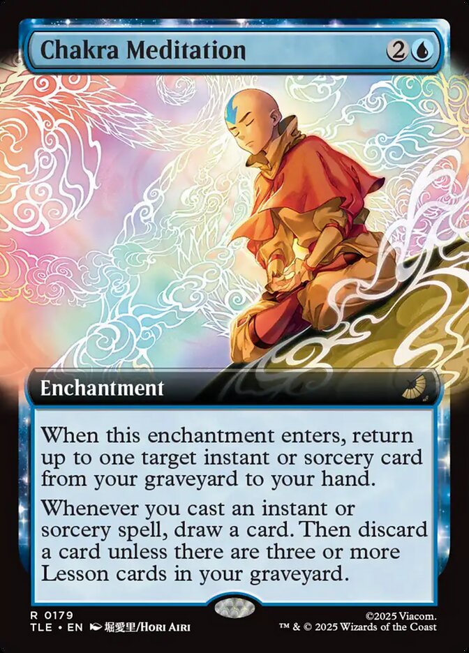 Chakra Meditation, Avatar: The Last Airbender Eternal Card Art