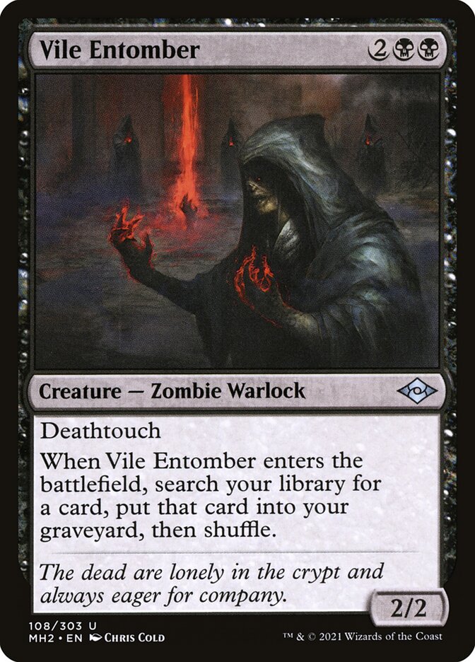 Vile Entomber, Modern horizons 2 Card Art