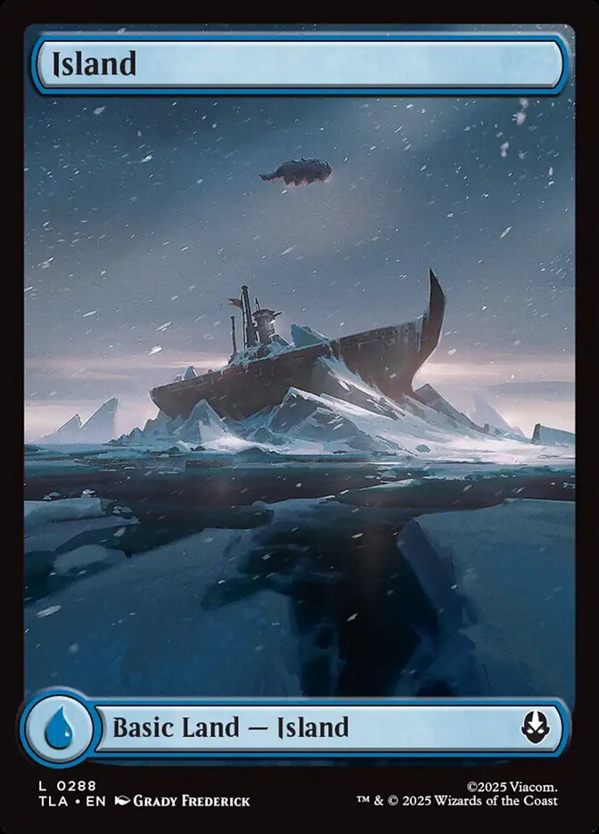 Island, Avatar: The Last Airbender Card Art