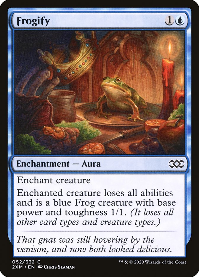 Frogify, Double Masters Card Art