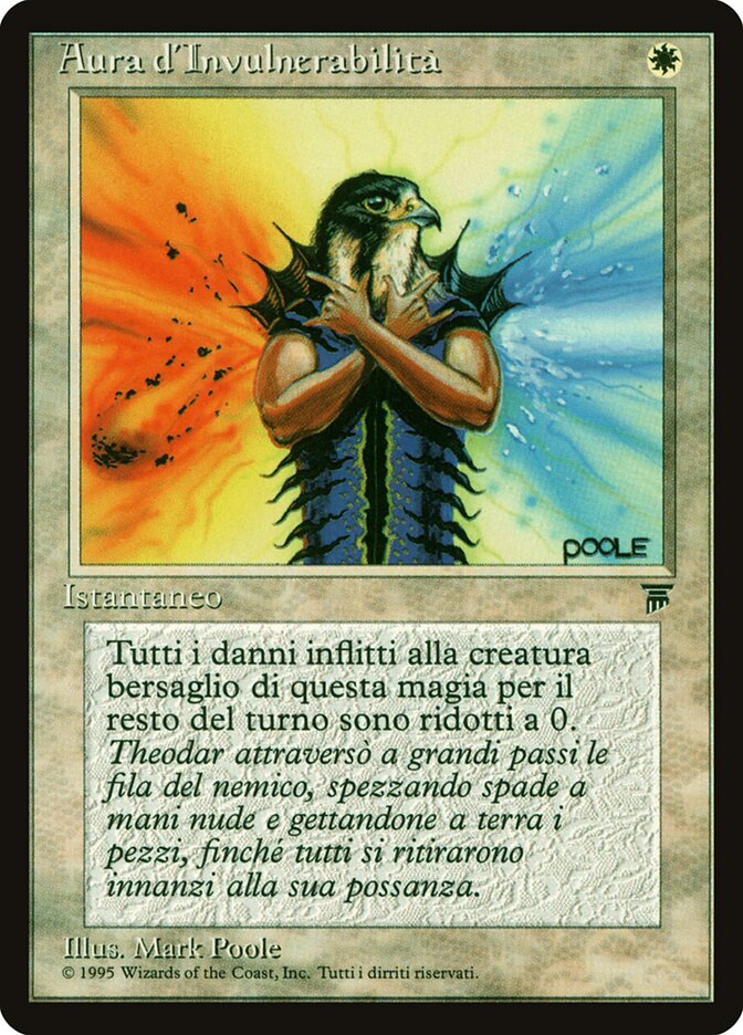 Indestructible Aura, Legends Card Art