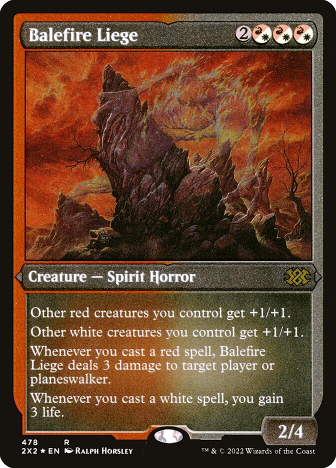 Balefire Liege, Double masters 2022 Card Art