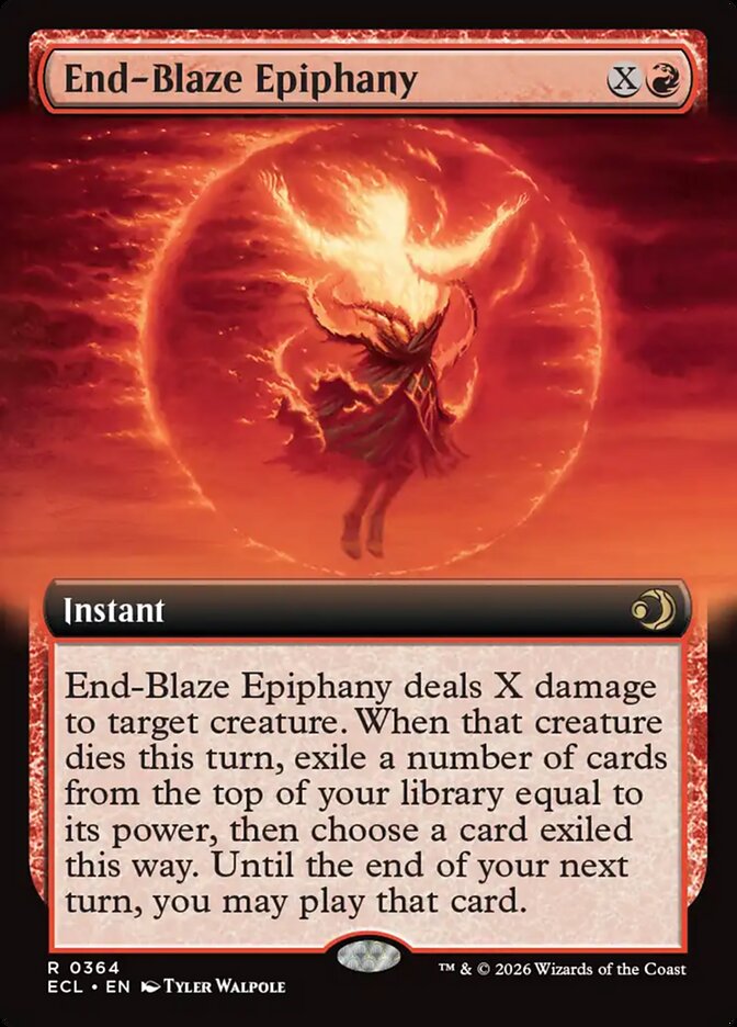 End-Blaze Epiphany, Lorwyn Eclipsed Card Art