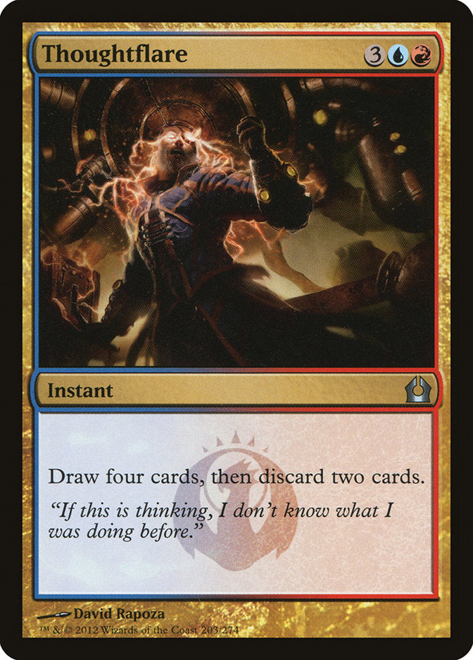 Thoughtflare, Return to ravnica Card Art