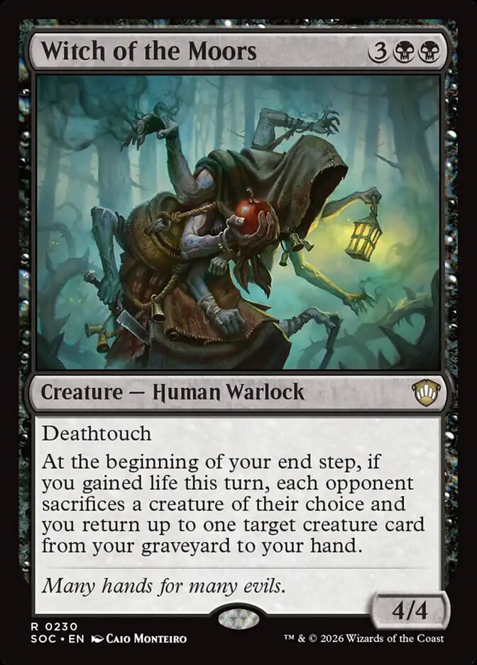 Witch of the Moors, Secrets Of Strixhaven Commander Card Art