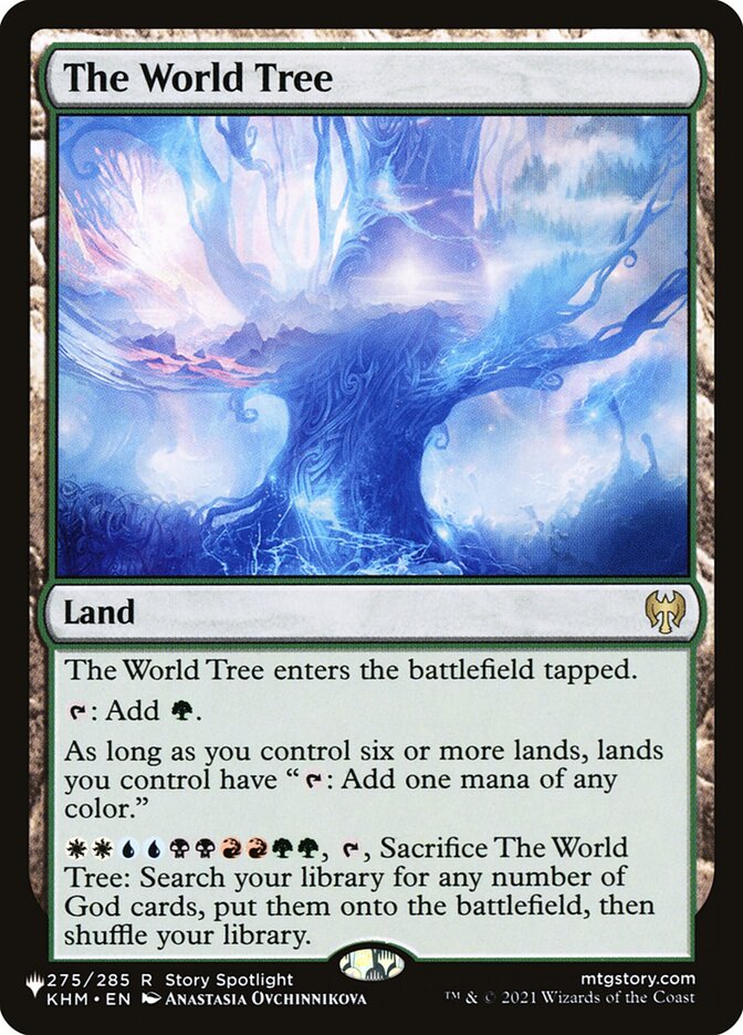 The World Tree, The List Card Art