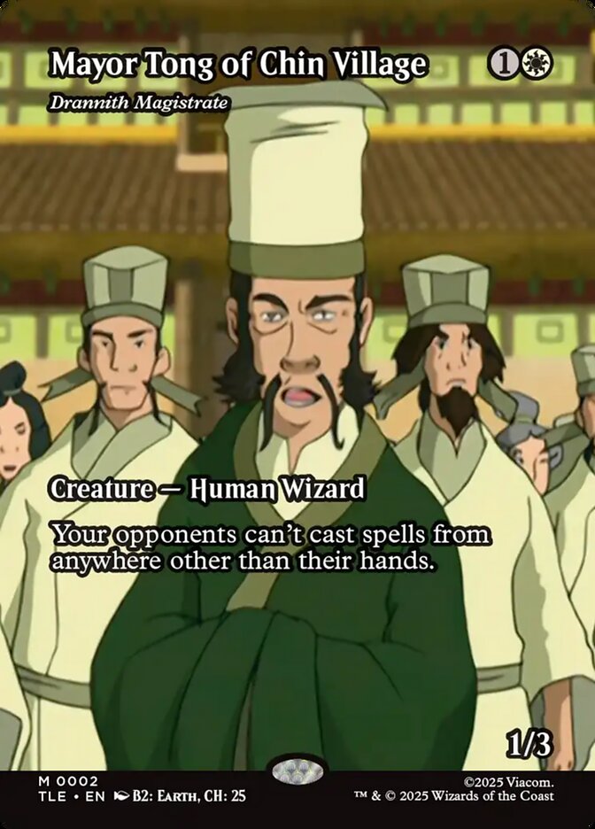 Drannith Magistrate, Avatar: The Last Airbender Eternal Card Art