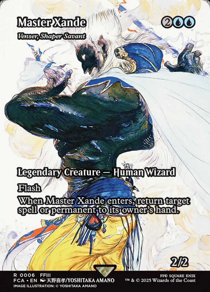 Venser, Shaper Savant, Final Fantasy: Through The Ages Card Art