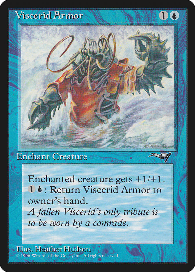 Viscerid Armor, Alliances Card Art