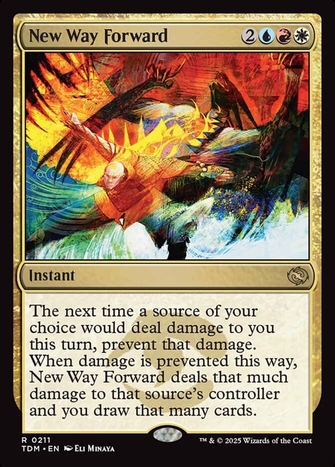 New Way Forward, Tarkir: dragonstorm Card Art