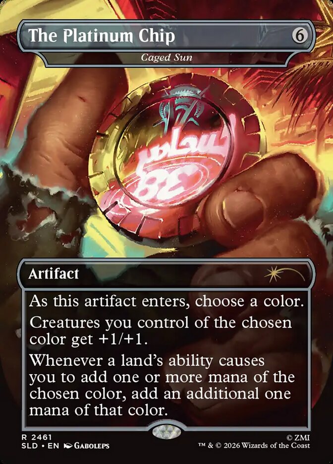 Caged Sun, Secret Lair Drop Card Art