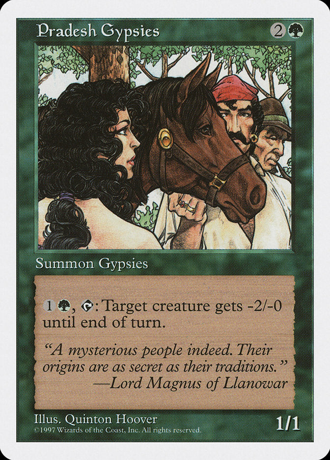 Pradesh Gypsies, Fifth edition Card Art