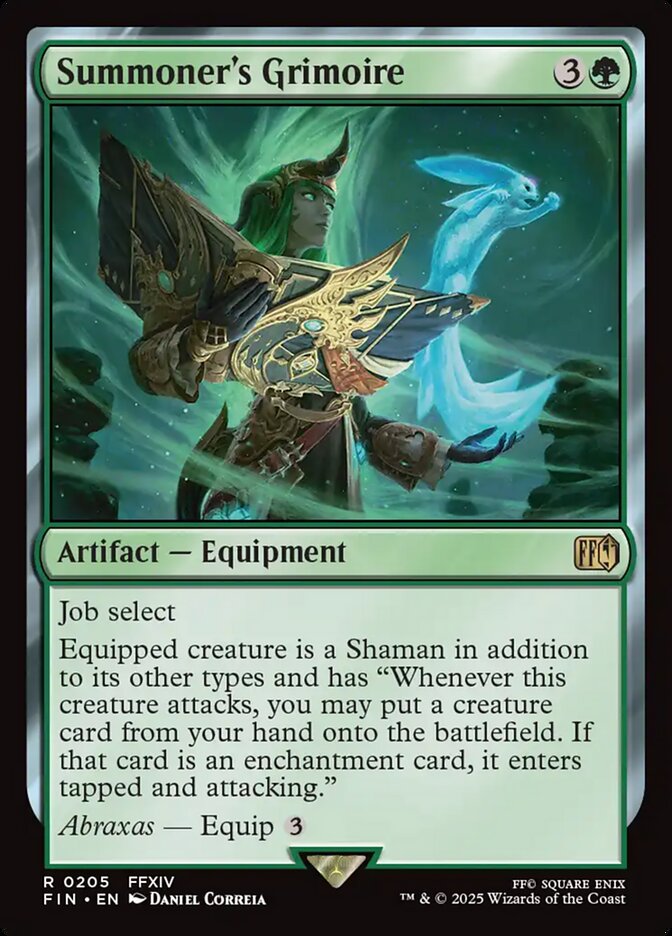 Summoner's Grimoire, Final fantasy Card Art