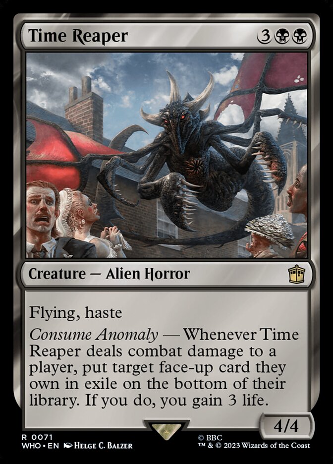 Time Reaper, Doctor who Card Art