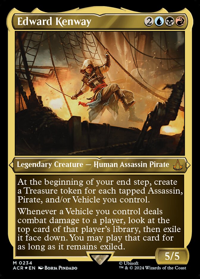 Edward Kenway, Assassin's creed Card Art