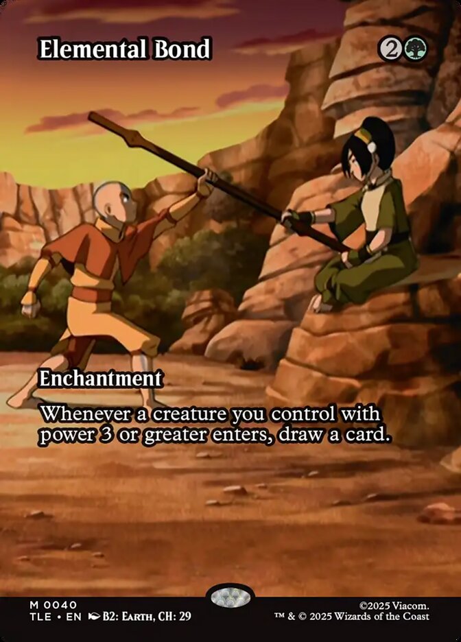 Elemental Bond, Avatar: The Last Airbender Eternal Card Art