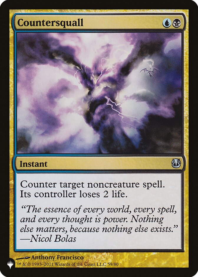 Countersquall, The list Card Art