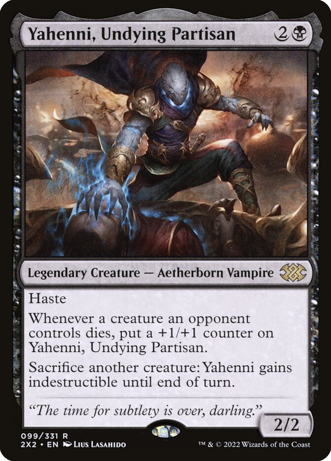 Yahenni, Undying Partisan, Double Masters 2022 Card Art