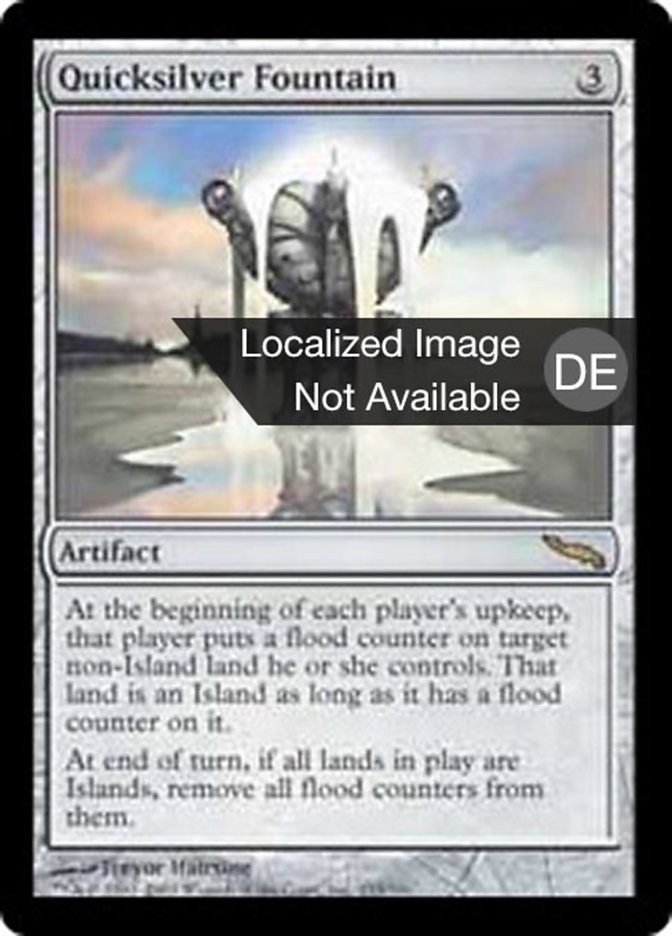 Quicksilver Fountain, Mirrodin Card Art
