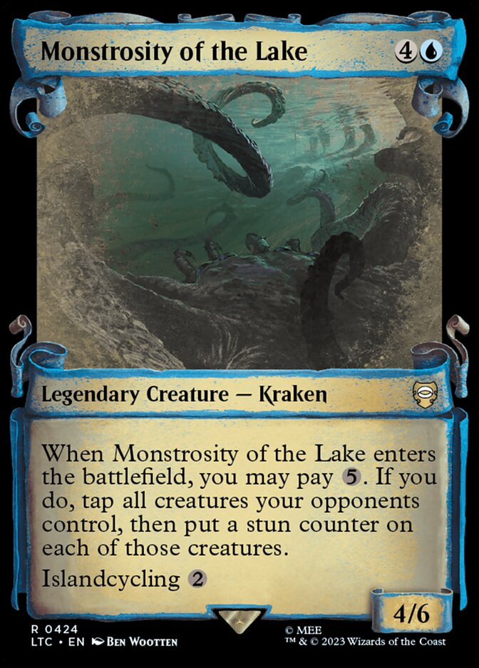 Monstrosity of the Lake, Tales Of Middle-Earth Commander Card Art