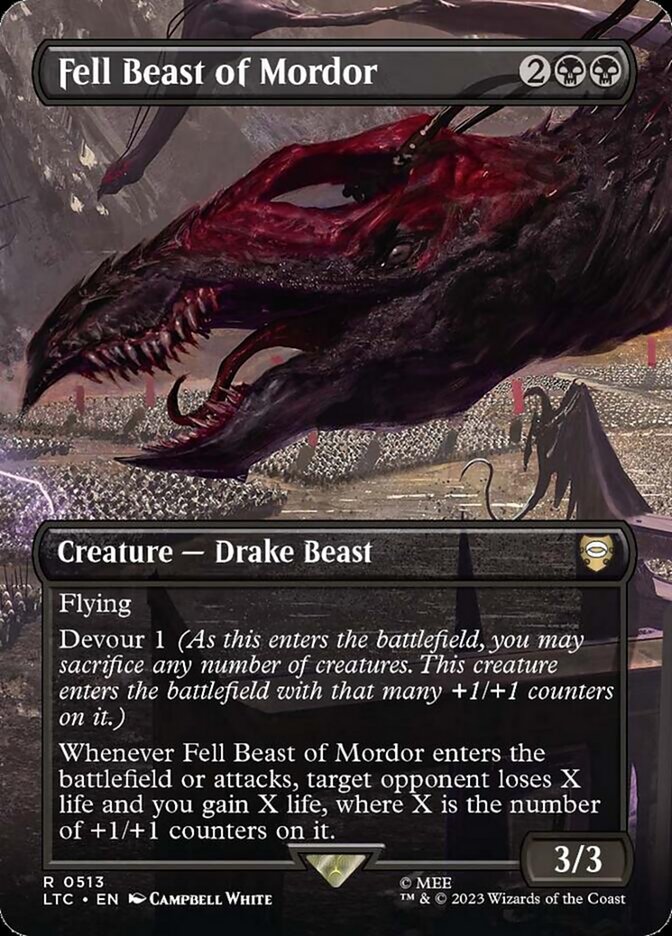 Fell Beast of Mordor - Foil