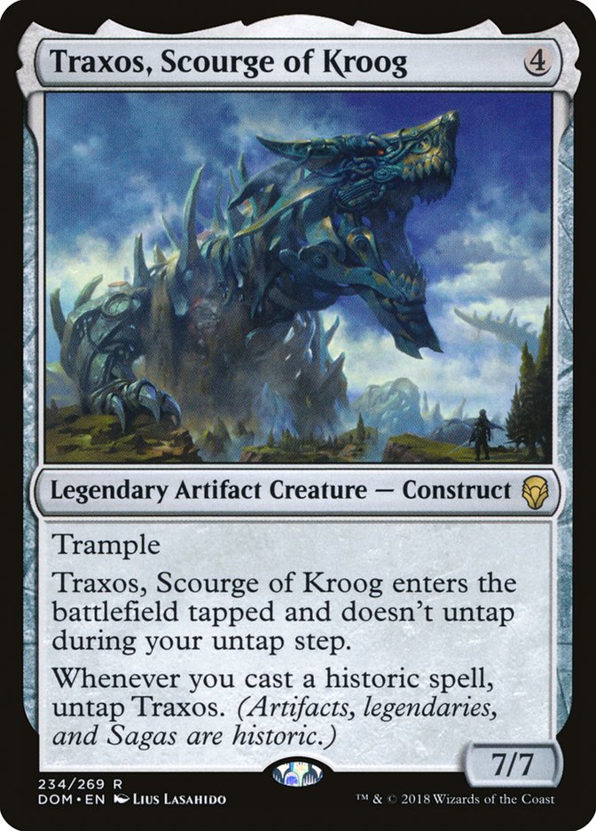 Traxos, Scourge of Kroog - Foil