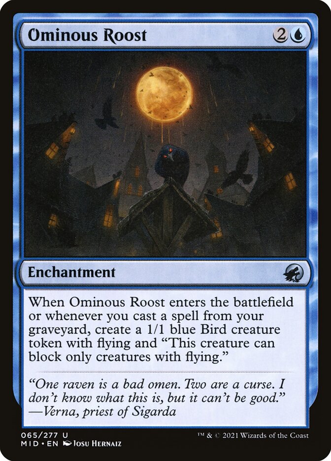 Ominous Roost - Foil