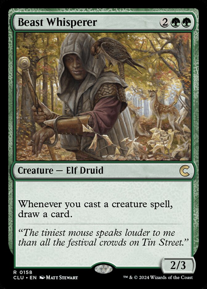 Beast Whisperer, Ravnica: clue edition Card Art