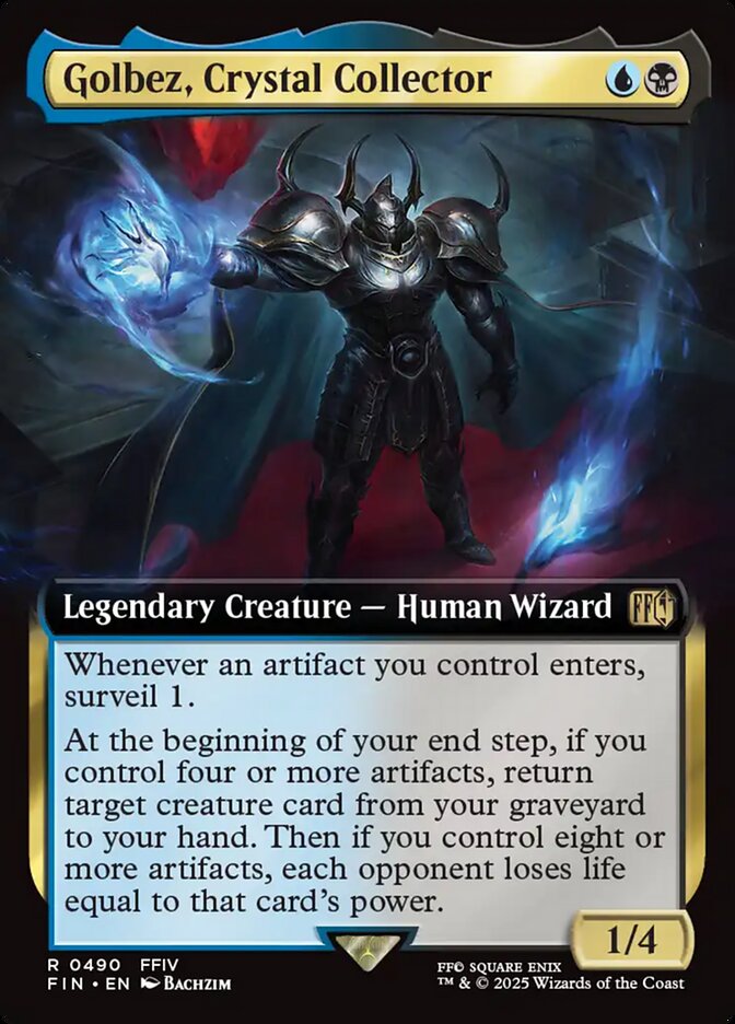 Golbez, Crystal Collector, Final Fantasy Card Art