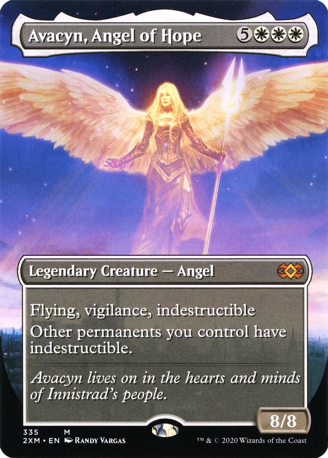Avacyn, Angel of Hope, Double masters Card Art