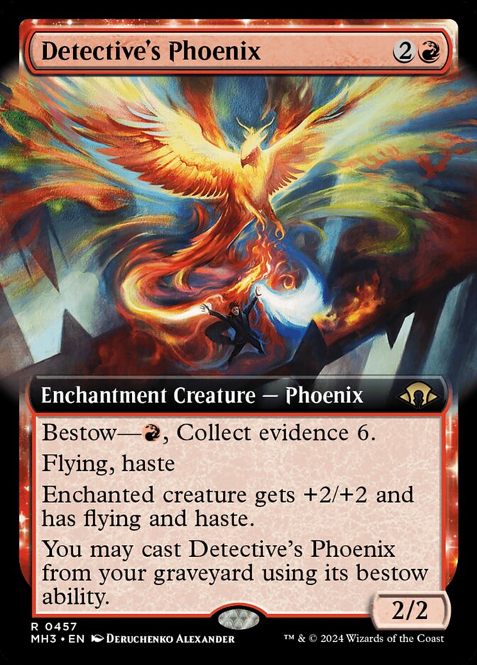 Detective's Phoenix, Modern horizons 3 Card Art