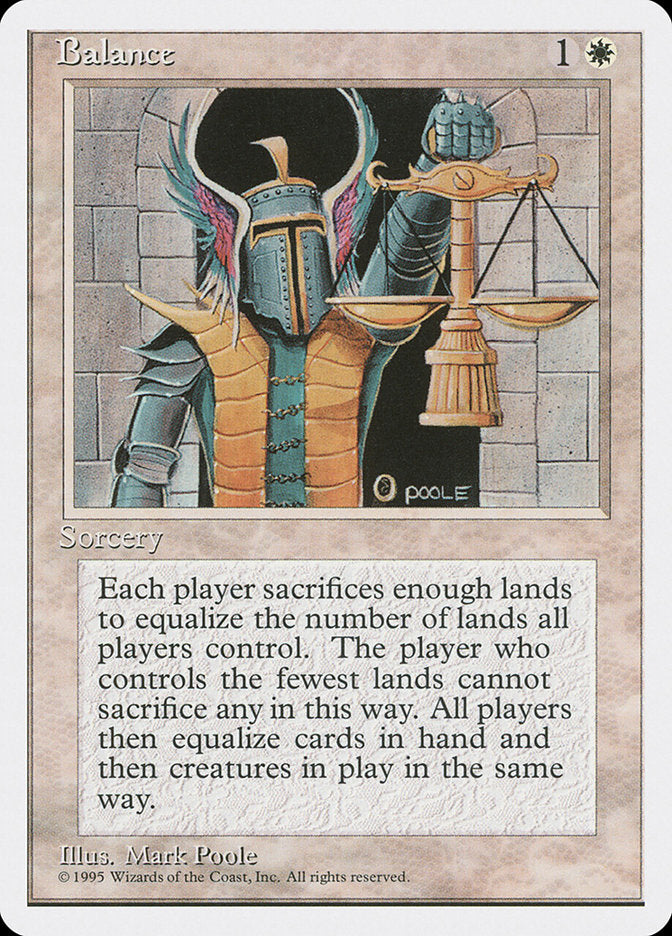 Balance, Fourth edition Card Art