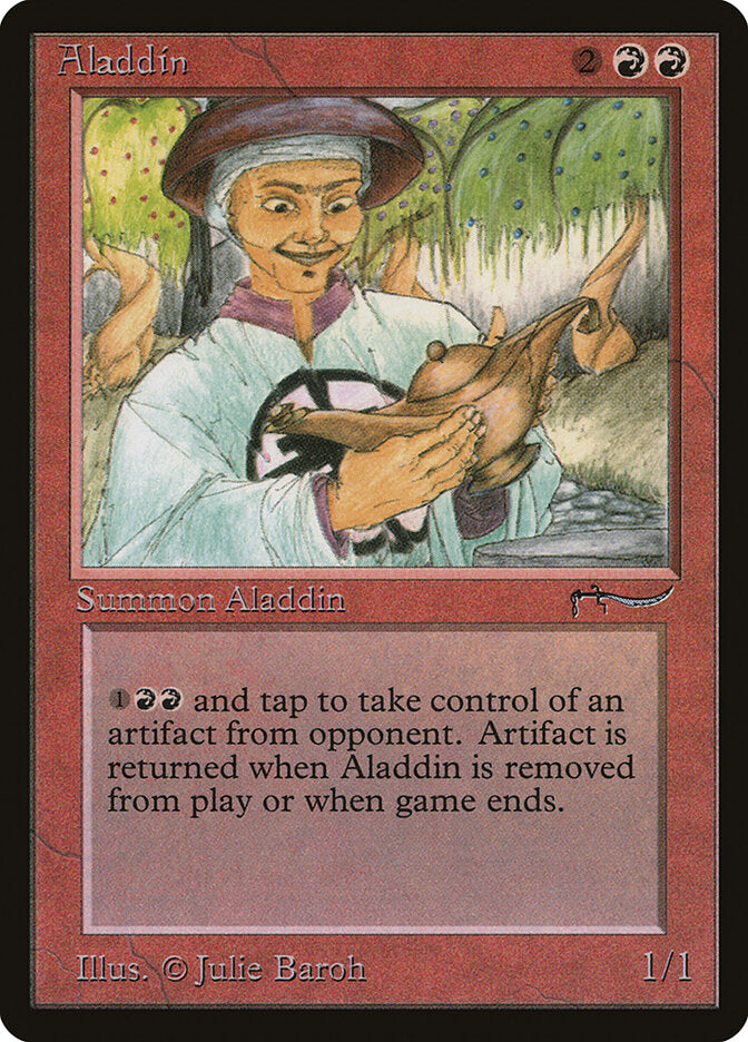Aladdin, Arabian Nights Card Art