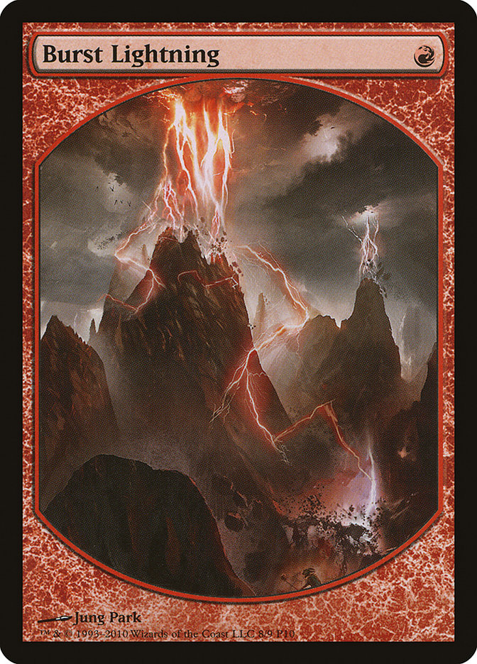 Burst Lightning, Magic Player Rewards 2010 Card Art