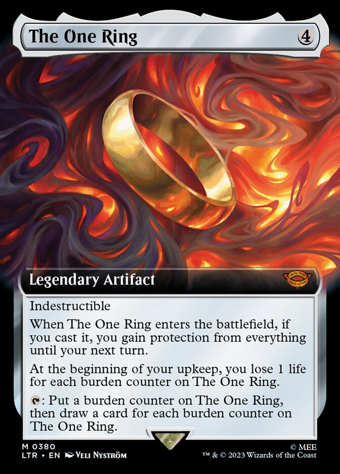 The One Ring, The Lord Of The Rings: Tales Of Middle-Earth Card Art