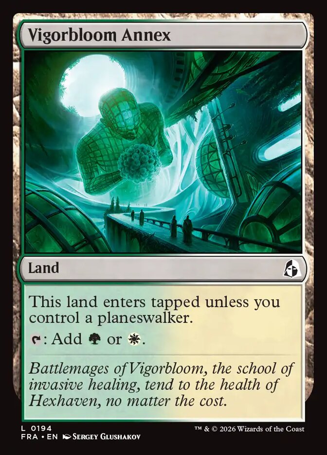 Vigorbloom Annex, Reality Fracture Card Art