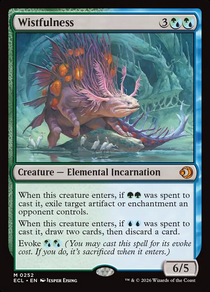 Wistfulness, Lorwyn Eclipsed Card Art