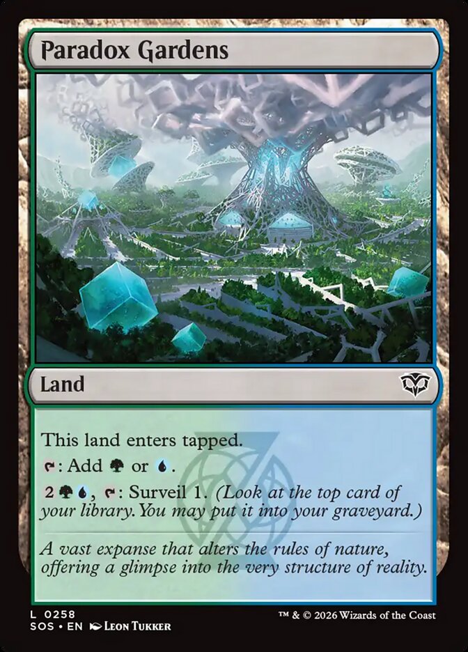 Paradox Gardens, Secrets Of Strixhaven Card Art
