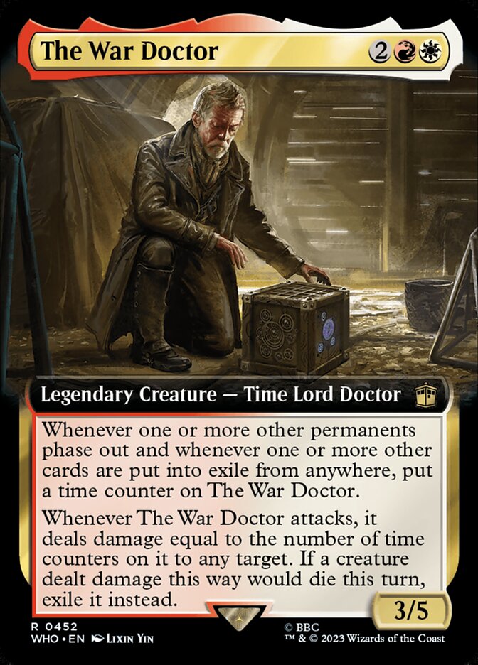 The War Doctor, Doctor Who Card Art