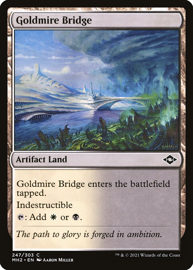 Goldmire Bridge, Modern Horizons 2 Card Art