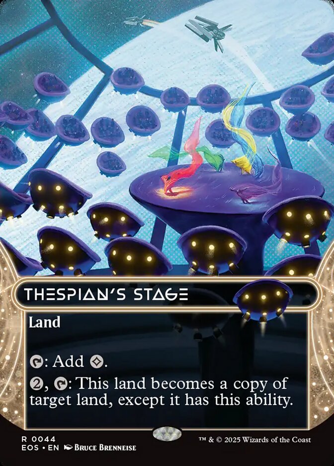 Thespian's Stage, Edge Of Eternities: Stellar Sights Card Art